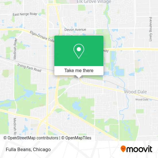 Fulla Beans map