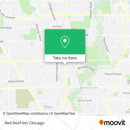 Red Roof Inn map