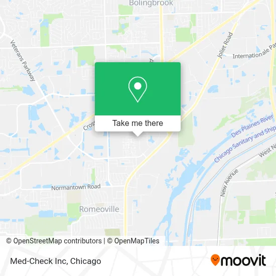 Med-Check Inc map