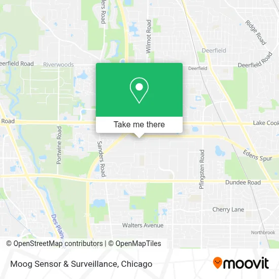 Moog Sensor & Surveillance map