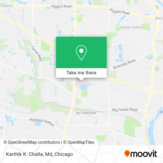 Karthik K. Challa, Md map