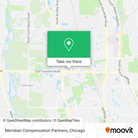 Meridian Compensation Partners map