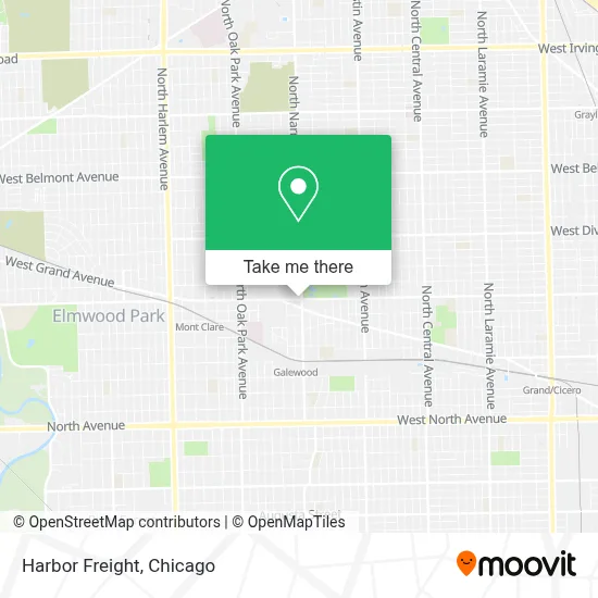Harbor Freight map