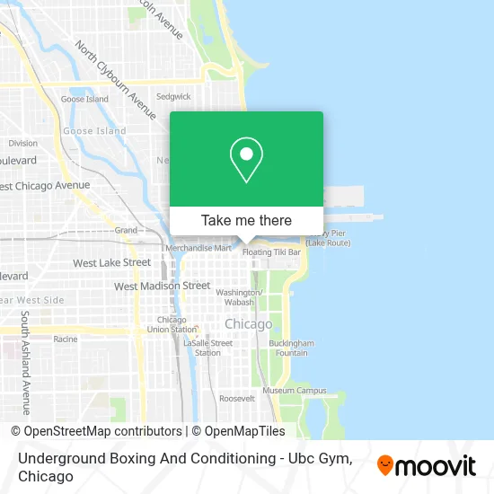 Underground Boxing And Conditioning - Ubc Gym map