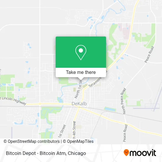 Bitcoin Depot - Bitcoin Atm map