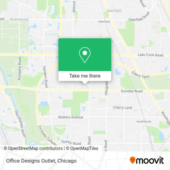 Office Designs Outlet map