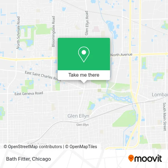 Bath Fitter map