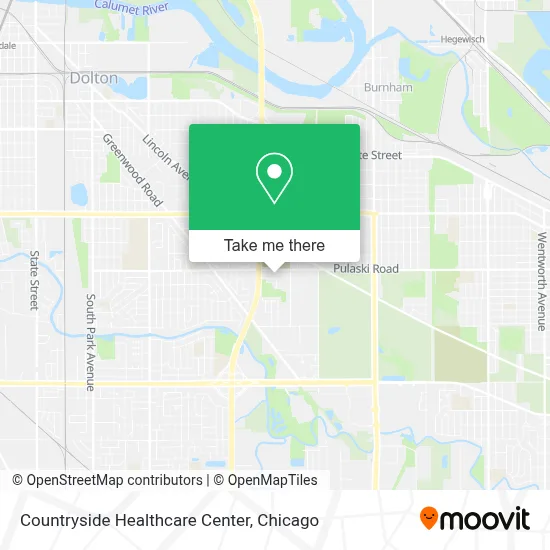 Countryside Healthcare Center map