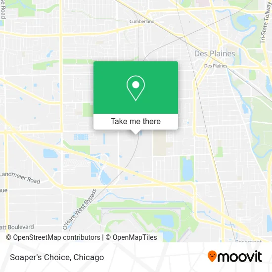 Soaper's Choice map