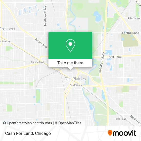 Cash For Land map