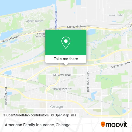 American Family Insurance map
