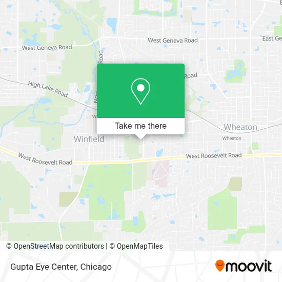 Gupta Eye Center map