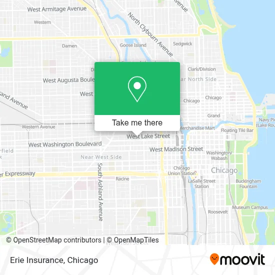 Erie Insurance map