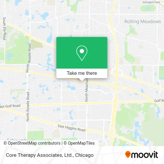 Core Therapy Associates, Ltd. map