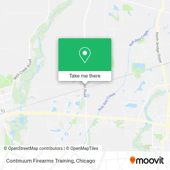 Continuum Firearms Training map