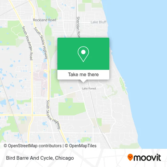 Bird Barre And Cycle map