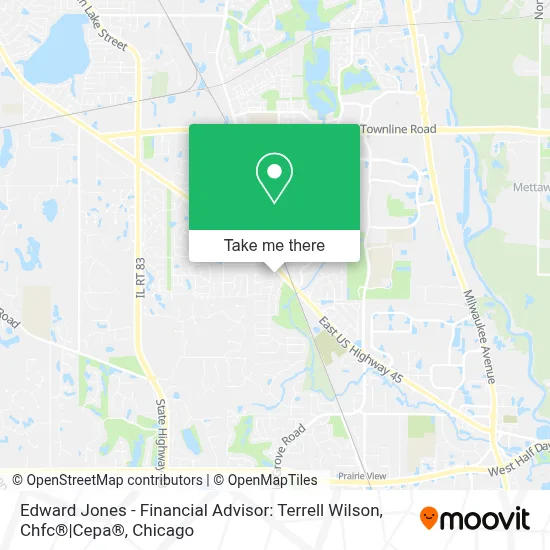 Edward Jones - Financial Advisor: Terrell Wilson, Chfc®|Cepa® map