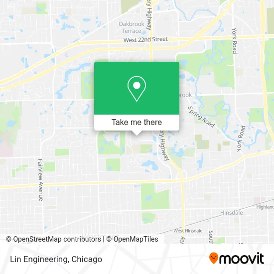 Lin Engineering map