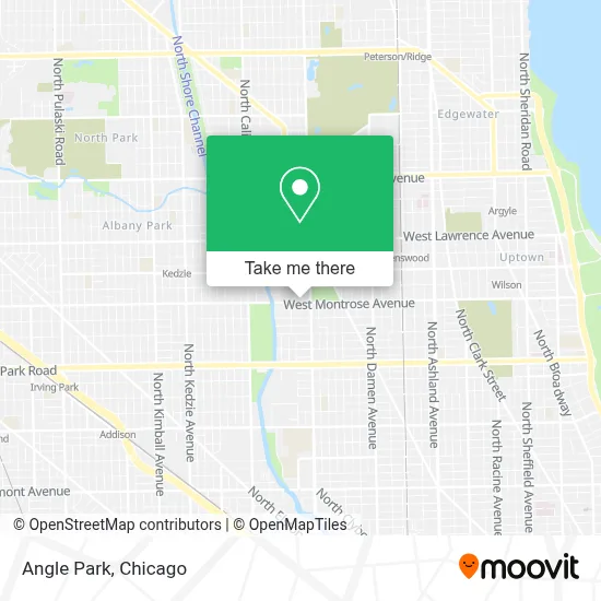 Angle Park map