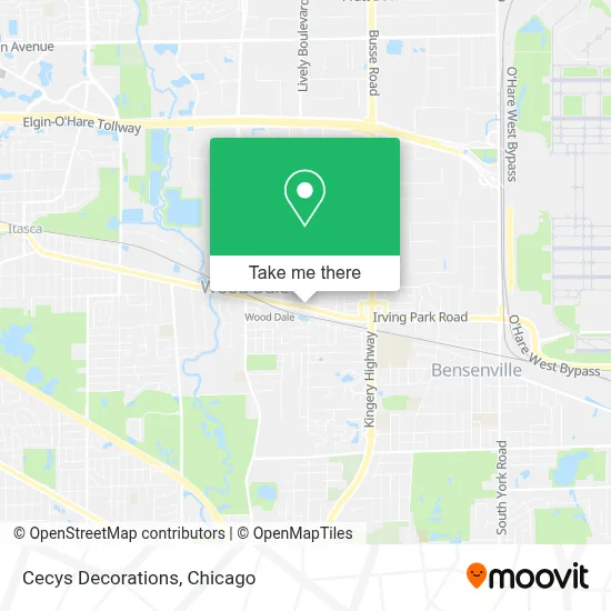 Cecys Decorations map