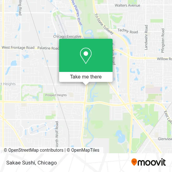Sakae Sushi map