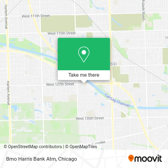 Bmo Harris Bank Atm map