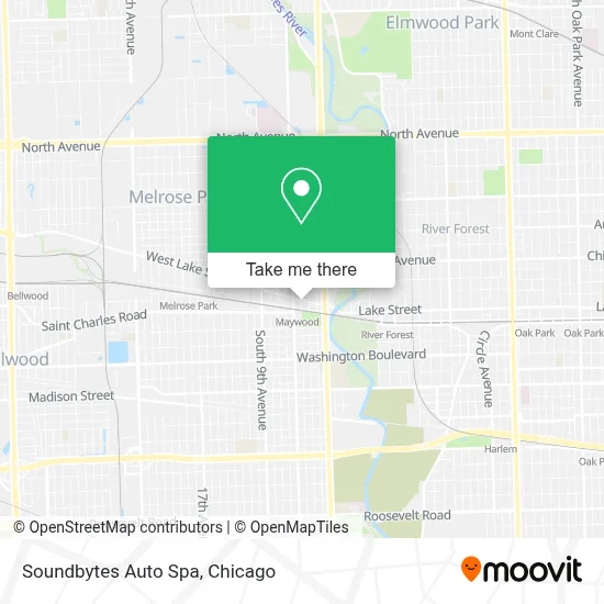 Soundbytes Auto Spa map