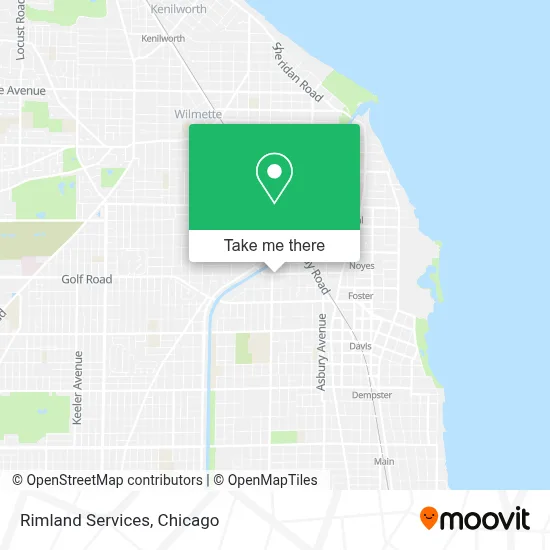 Rimland Services map