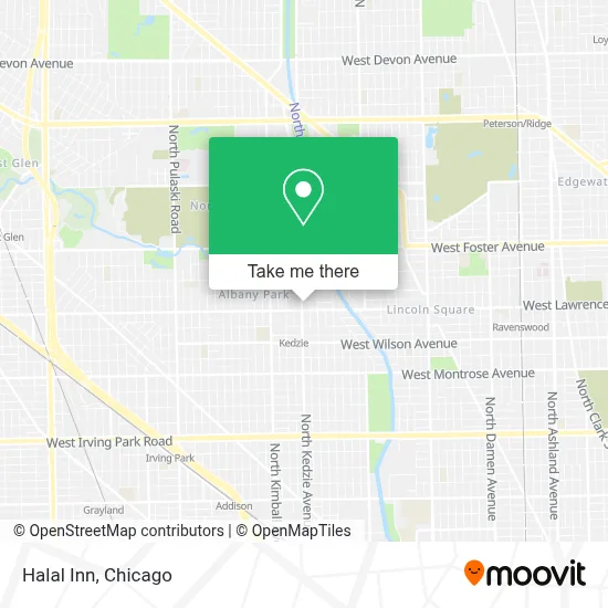 Halal Inn map