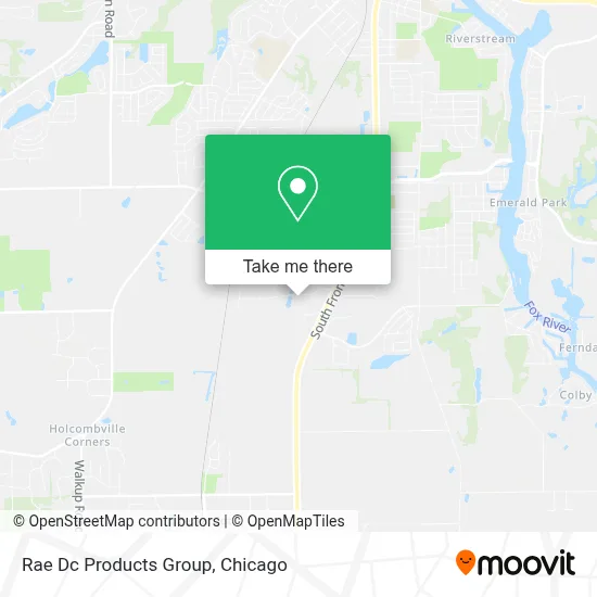 Rae Dc Products Group map