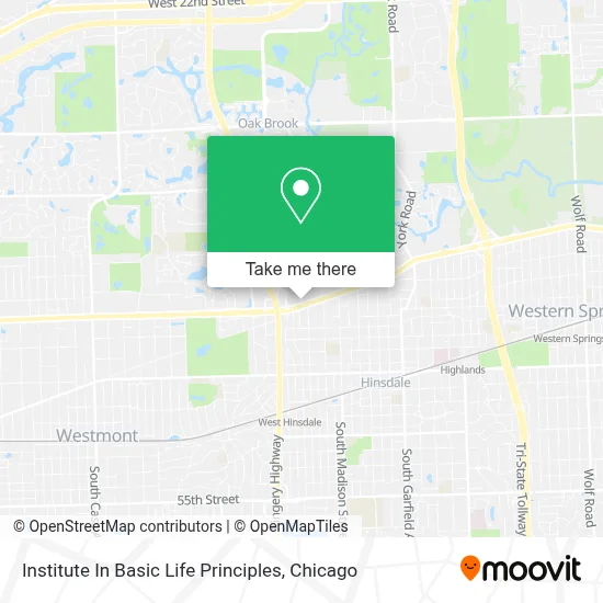 Institute In Basic Life Principles map