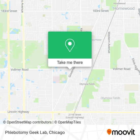 Phlebotomy Geek Lab map