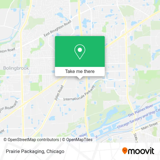 Prairie Packaging map