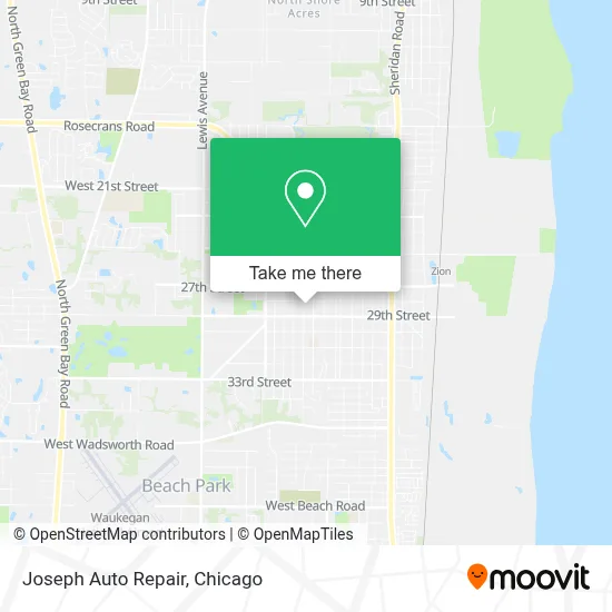 Joseph Auto Repair map