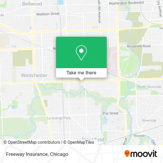 Freeway Insurance map