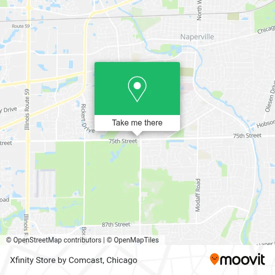 Xfinity Store by Comcast map