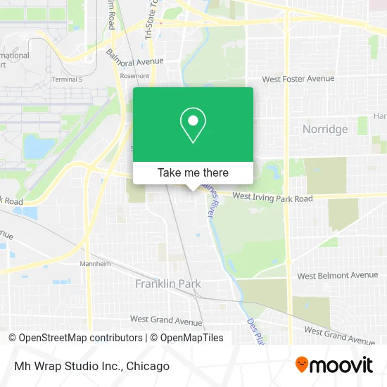 Mh Wrap Studio Inc. map