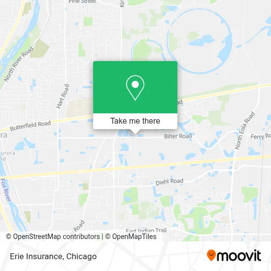 Erie Insurance map