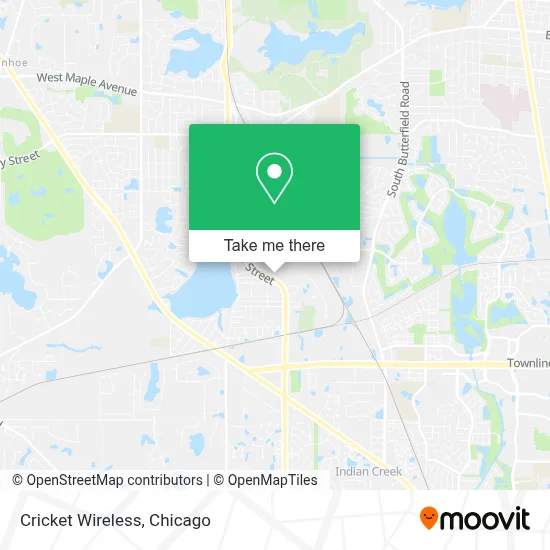 Cricket Wireless map
