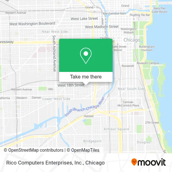 Rico Computers Enterprises, Inc. map