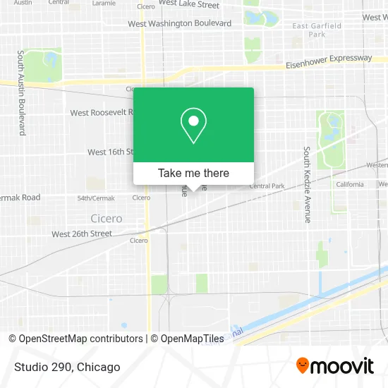Studio 290 map