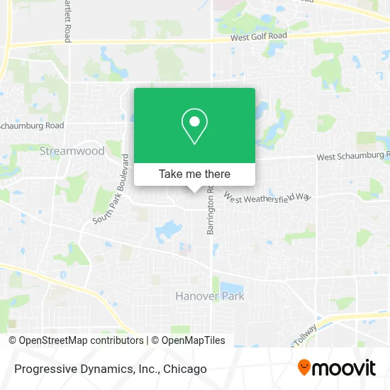 Progressive Dynamics, Inc. map