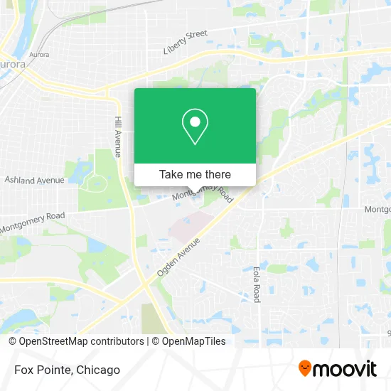 Fox Pointe map