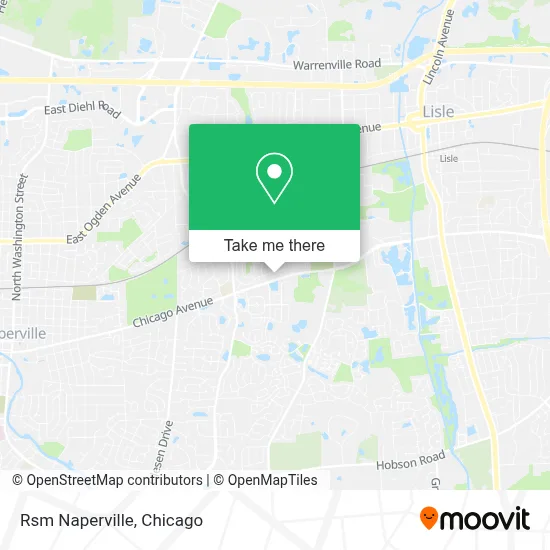 Rsm Naperville map