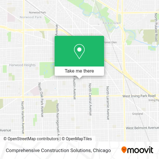 Comprehensive Construction Solutions map
