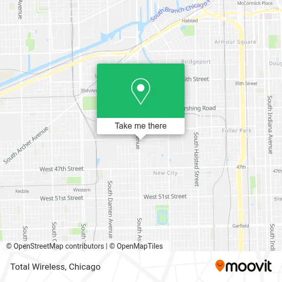 Total Wireless map