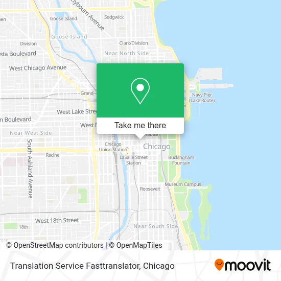 Translation Service Fasttranslator map