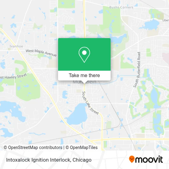 Intoxalock Ignition Interlock map