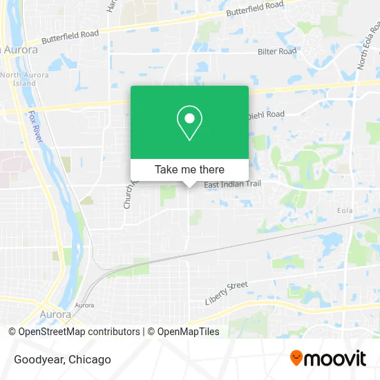 Goodyear map
