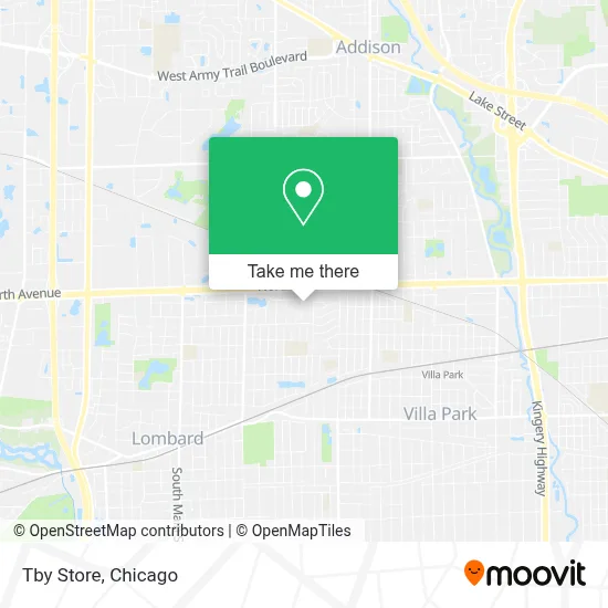 Tby Store map
